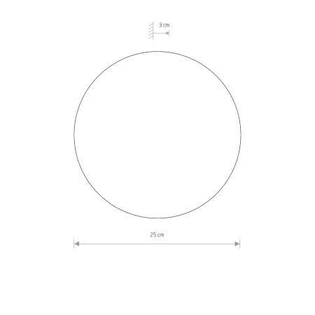 Kinkiet nowoczesny RING LED M 7635 - Nowodvorski