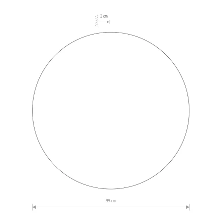 Kinkiet nowoczesny RING LED L 7636 - Nowodvorski