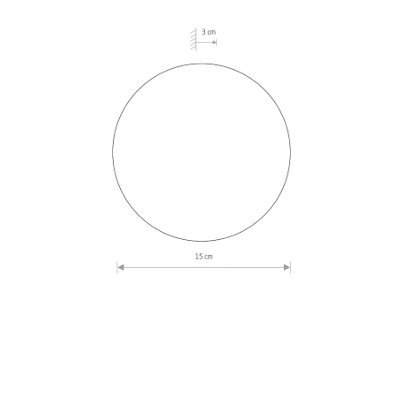 Kinkiet nowoczesny RING LED S 7637 - Nowodvorski