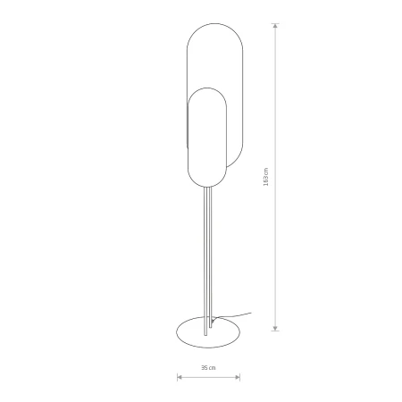 Lampa podłogowa WHEEL LUX 7646 - Nowodvorski
