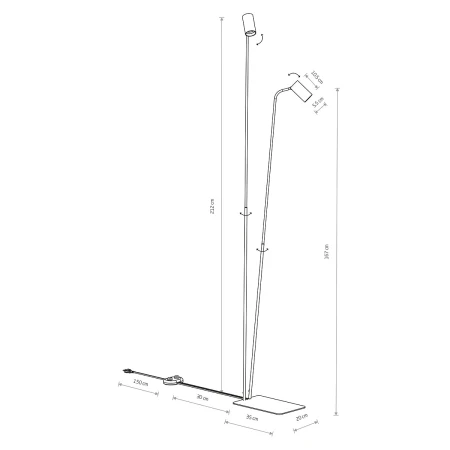 Lampa podłogowa MONO 7712 - Nowodvorski