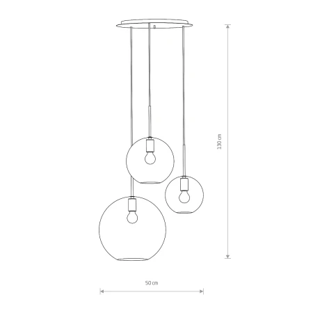Lampa wisząca nowoczesna SPHERE 7788 - Nowodvorski