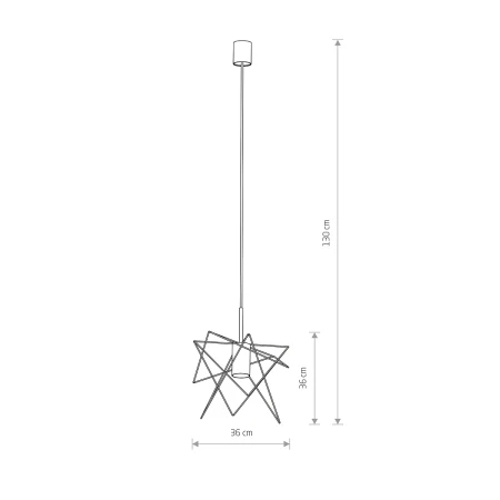 Lampa loft wisząca GSTAR 7795 - Nowodvorski