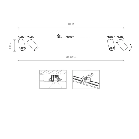 Lampa wpuszczana MONO SURFACE 7836 - Nowodvorski