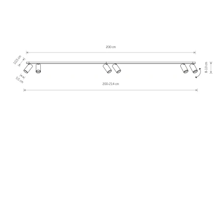 Reflektorek sufitowy MONO 7844 - Nowodvorski