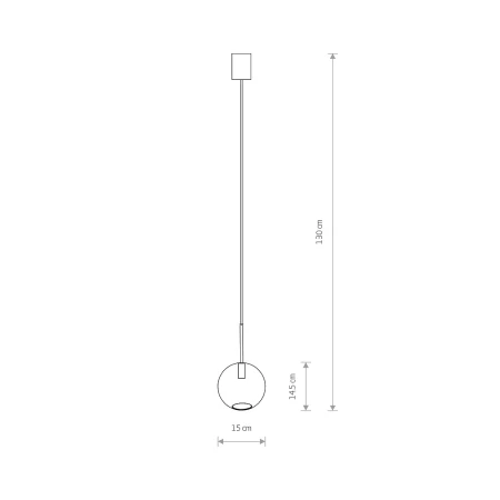 Lampa wisząca nowoczesna SPHERE S 7847 - Nowodvorski