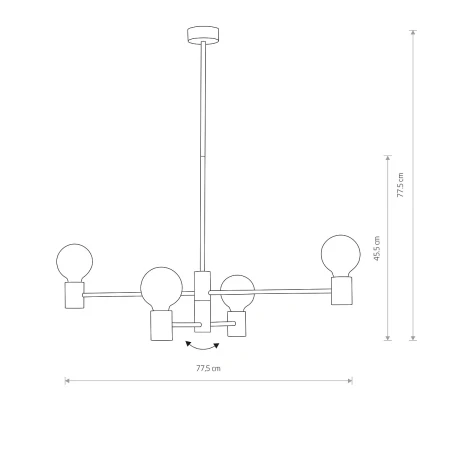 Lampa wisząca RADIUS 7931 - Nowodvorski