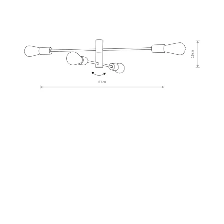 Lampa sufitowa loft ROTOR 7936 - Nowodvorski