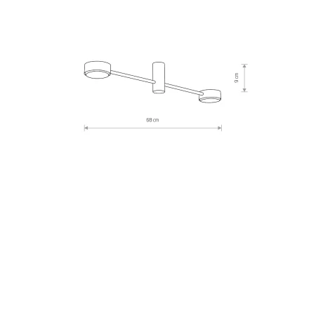 Lampa sufitowa nowoczesna ORBIT 7938 - Nowodvorski