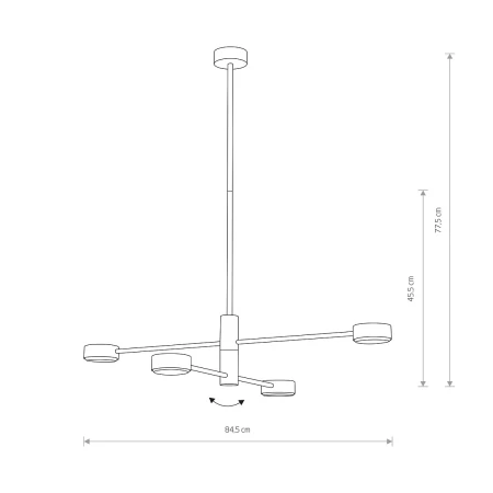 Lampa stylowa wisząca ORBIT 7941 - Nowodvorski