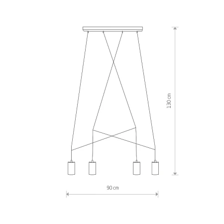 Lampa stylowa wisząca IMBRIA 7957 - Nowodvorski