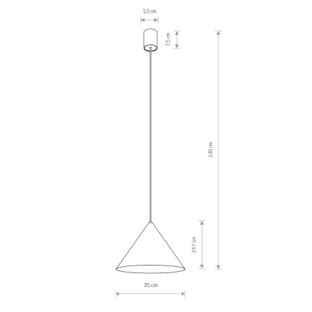 Lampa loft wisząca ZENITH M 8001 - Nowodvorski