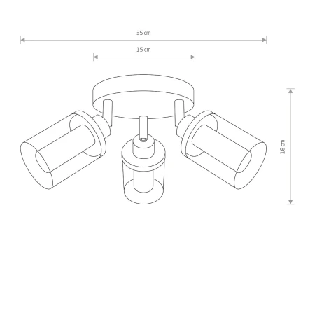 Lampa sufitowa VISTA 8050 - Nowodvorski