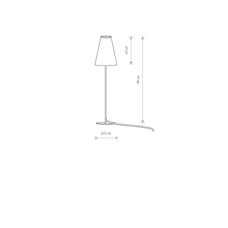 Lampa stołowa TRIFLE 8078 - Nowodvorski