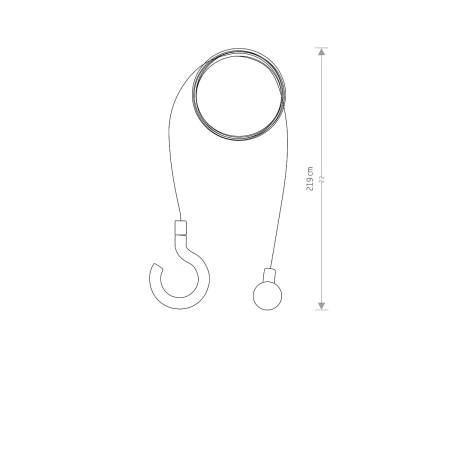 Zawiesie do lampy PICNIC HANGING SET FOR PICNIC LED 8107 - Nowodvorski