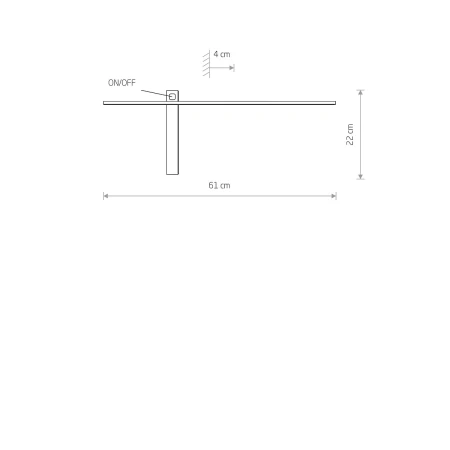 Kinkiet designerski IMPULSE LED S 8115 - Nowodvorski