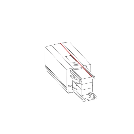 Zasilanie końcowe lewe 3F CTLS PWR END CAP LEFT PE-L 8233 - Nowodvorski