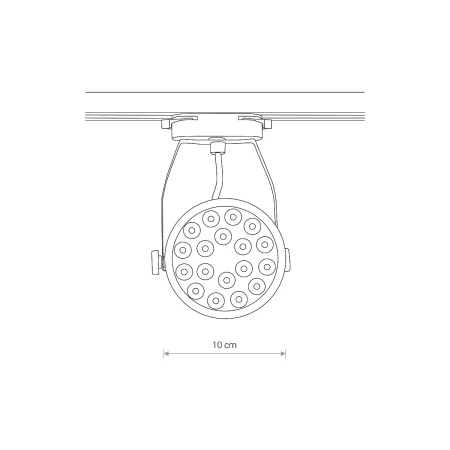 Lampa do szyn 1F PROFILE STORE PRO LED 18W 8324 - Nowodvorski