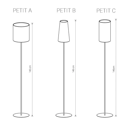 Podstawa lampy podłogowej PETIT 8346 - Nowodvorski