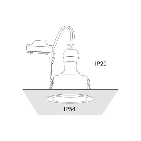Lampa wpuszczana okrągła CHARLIE 8366 - Nowodvorski