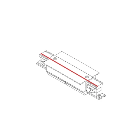Łącznik podtynkowy prosty do szyn 3F CTLS REC POWER STRAIGHT CONNECTOR 8686 - Nowodvorski