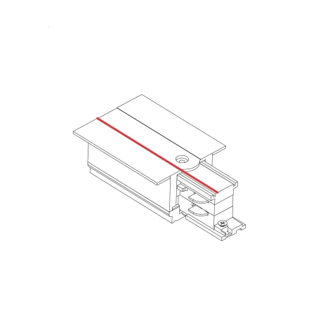 Zasilanie końcowe podtynkowe prawe do szyn 3F CTLS REC POWER END CAP RIGHT BL (PER) 8690 - Nowodvorski