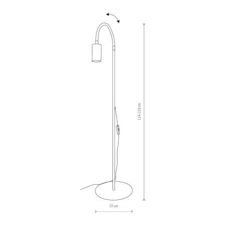 Lampa podłogowa EYE FLEX 8934 - Nowodvorski