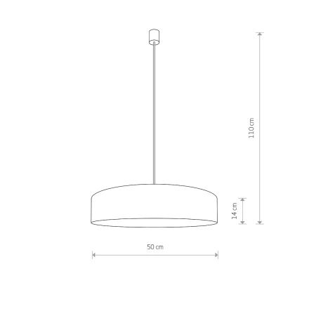 Lampa wisząca nowoczesna TURDA 8946 - Nowodvorski