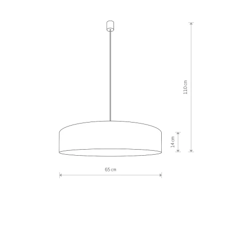 Lampa wisząca nowoczesna TURDA 8947 - Nowodvorski