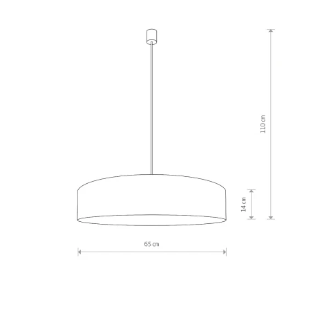 Lampa wisząca nowoczesna TURDA 8950 - Nowodvorski