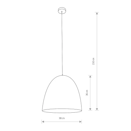 Lampa wisząca nowoczesna EGG M 9021 - Nowodvorski