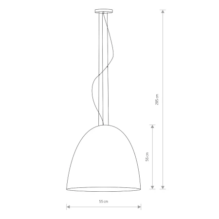 Lampa wisząca nowoczesna EGG L 9023 - Nowodvorski