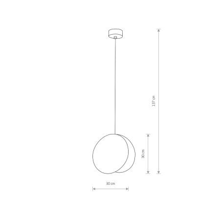 Lampa wisząca nowoczesna WHEEL 9033 - Nowodvorski