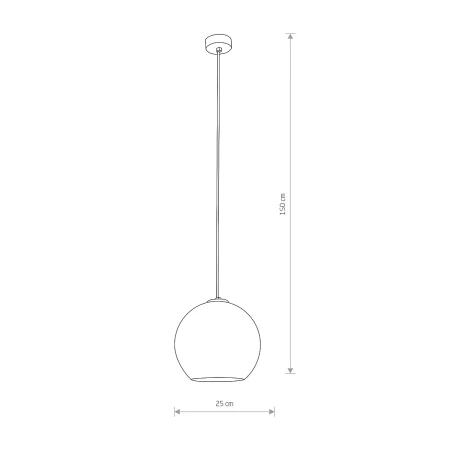 Lampa wisząca nowoczesna POLARIS 9057 - Nowodvorski