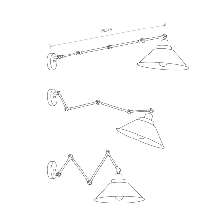 Lampa loft wisząca PANTOGRAPH 9126 - Nowodvorski