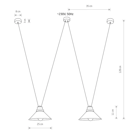 Lampa loft wisząca PERM 9147 - Nowodvorski