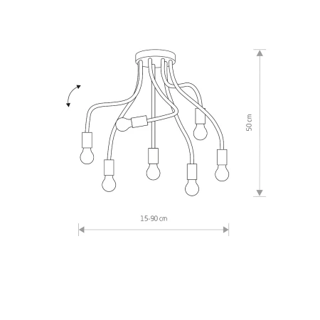 Lampa sufitowa FLEX 9273 - Nowodvorski
