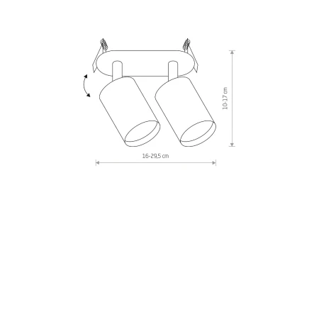 Lampa wpuszczana okrągła EYE FIT 9398 - Nowodvorski