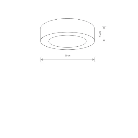 Lampa sufitowa nowoczesna MERIDA LED 9514 - Nowodvorski