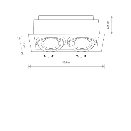 Lampa wpuszczana DOWNLIGHT ES111 9574 - Nowodvorski