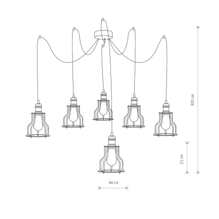 Lampa loft wisząca WORKSHOP 9631 - Nowodvorski