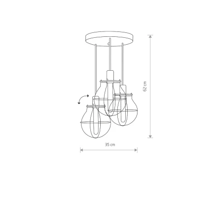 Lampa loft wisząca MANUFACTURE 9740 - Nowodvorski