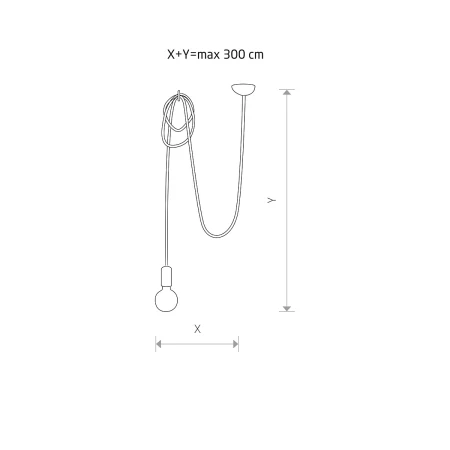 Lampa loft pająk wisząca SPIDER 9745 - Nowodvorski