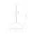 Lampa Hampton wisząca HEMISPHERE L 4844 - Nowodvorski