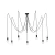 Lampa loft pająk wisząca SPIDER 6785 - Nowodvorski