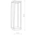 Lampa ogrodowa SYMMETRY LED 8180 - Nowodvorski