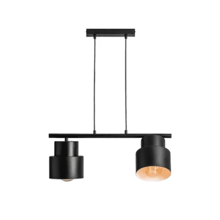 Lampa wisząca nowoczesna KADM I_x000D_ 2 BLACK 1028H1 - Aldex