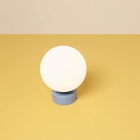 Kinkiet nowoczesny kula BALL DUSTY BLUE S 1076C16_S - Aldex