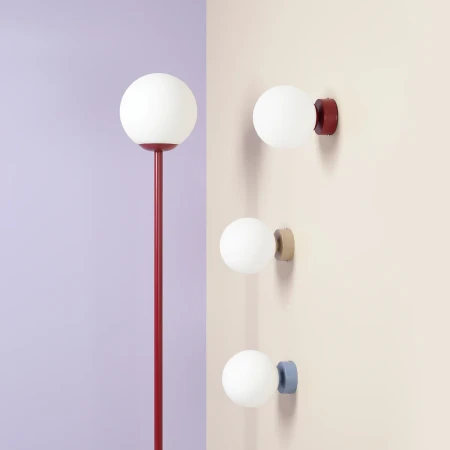 Lampa stojąca minimalistyczna PINNE RED WINE 1080A15 - Aldex