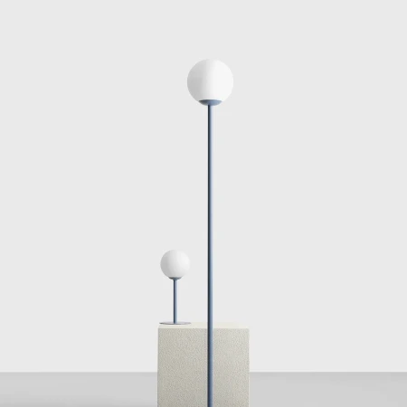Lampa stojąca minimalistyczna PINNE DUSTY BLUE 1080A16 - Aldex